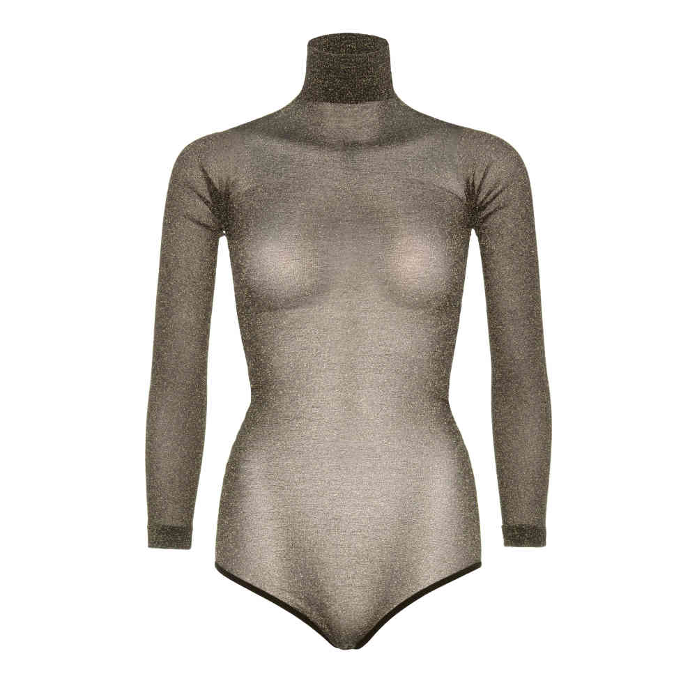 Leg Avenue - Lurex Body - Schwarz/Goldfarben